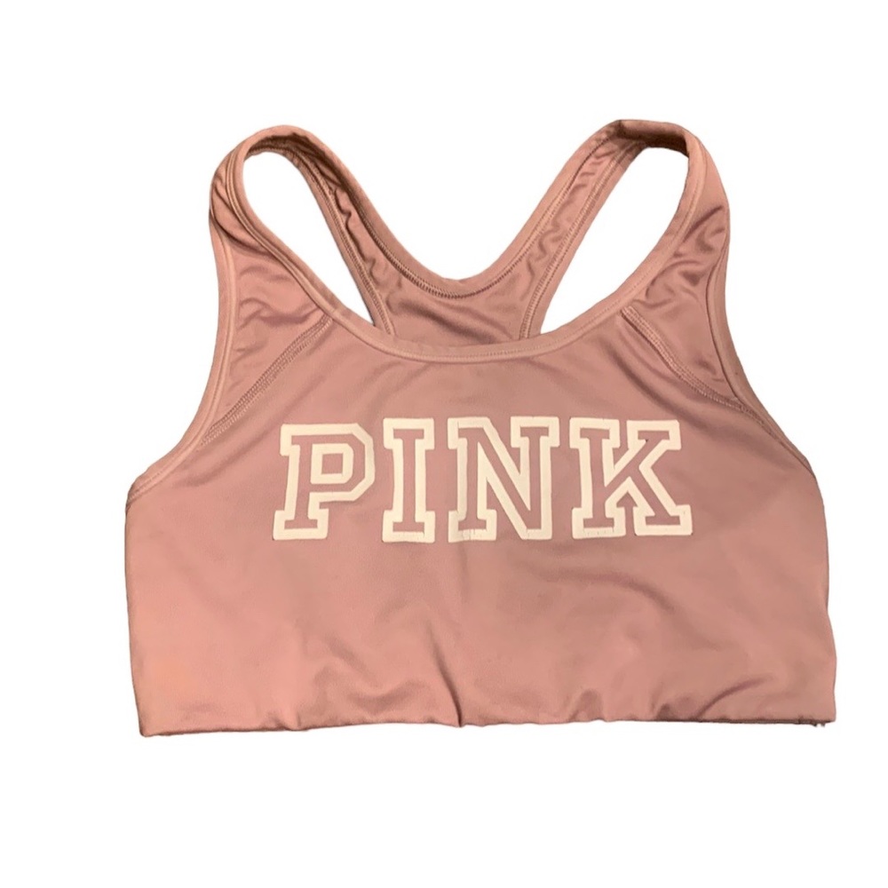 Pink small sports bra mauve pink PINK Victorias Secret